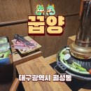 꿉양 | 대구 달서구 월성동 구워주는 양고기 양갈비 맛집 꿉양 후기