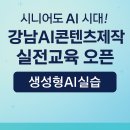 유튜브 제작 기초 및 활용 | 강남AI콘텐츠제작 및 생성형AI실습 교육, 시니어디지털 블로그, 유튜브 IT강의
