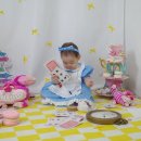☆ 친손녀 385일째, 드레스 앞치마 '이상한 나라의 엘리스' 의 영초롱 라베 '도아' ☆ 이미지