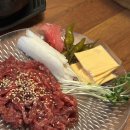 [합성동고깃집] 목살이 맛있던 &#34;새벽네시반 합성점&amp;한우회전&#34;