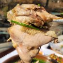 산닭백숙 이미지