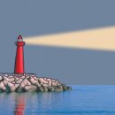 등대지기 이미지