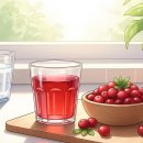 방광염 예방에 좋은 크랜베리 주스, 과연 효과가 있을까? 이미지