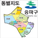 서울특별시 송파구 동이름 유래 이미지