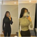 룰루레몬 잇츠 룰루 리브드 크롭 하프집 4 vs 6 사이즈 비교 후기 (169cm 55kg)30대 운동복 추천 구매