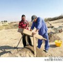 오래된 고대 유물과 인간 실크로드 도자기 고고학 재현, 중국과 서양의 교류-UAE 라스해마 고고학 이미지