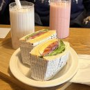 강동구청역카페 샌드위치 맛집 헤이샌디 에그햄치즈 후기
