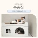 화이트특급 | 고도리 전용 특급 스크래쳐 숨숨집 2단 분리형 내돈내산 후기