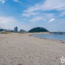 양양의 숨은 보석, 광진해수욕장에서 즐기는 여유로운 동해 바다 여행 이미지