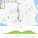 혈구산 등산로 전경-②(혈구산 정상 및 혈구산에서 바라본 주변지역 전경, 혈구산 등산지도, 등산코스 포함) 이미지