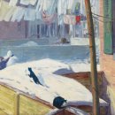 -John French Sloan (1871-1951 USA) Greenwich Village 1914 이미지