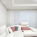 명곡동267 | 창원 명곡 포엘른 신혼희망타운 , 쉬폰커튼 이쁘게 시공했어요 (데코인홈 시공후기)