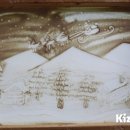 빛과 모래로 그리는 샌드아트 이미지