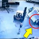 지게차 작업 중 떨어지는 물건 받들지 마라-He Ignored the Safety Rules… And Paid the Price 이미지