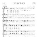 가톨릭성가 493 살아 계신 주 성령 (pdf, jpg 파일) 이미지