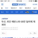 두산, 외인 에반스와 68만 달러에 재계약 이미지