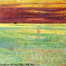 Sunset at Sea / Childe Hassam 이미지