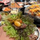 1821 | [사천공항맛집] 석정220도 돌판구이 소고기모듬 먹방 후기