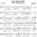 [CCM악보] Love Never Fails / 여호와께 돌아가자 / 내 백성이 나를 떠나 [주민정, 제이어스 1집, Fm키] 이미지