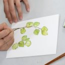 수채화도 배우고 캘리그라피도 배우고~ 수채캘리그라피 이미지