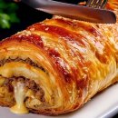 Puff Pastry Holiday Dish with ground beef 이미지