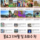 블로그 3개월 후기 일 조회수 천 달성 애드포스트 수익