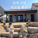 충북 단양 감성숙소 독채펜션 계곡과 개인 바베큐장이있는 라온솔펜션