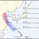 일본과 미국 기상청 예보대로라면 지금 한국에는 폭우가 내리고 있어야 하는데 - - - 이미지