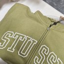 outline | 스투시 아웃라인 집 후드 집업(OUTLINE ZIP HOODIE) 올리브 색상 S사이즈 후기