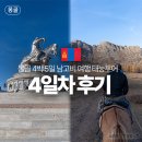 몽골 4박 5일 남고비 여행 태눙투어 4일차 후기 칭기스탄 마상 동상 테를지 국립공원 아리야발 사원등