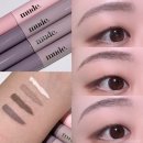 올리브영 뮤드 인스파이어 스키니 브로우 카라 코튼, 티라떼, 소프트토프, 코지위트 발색후기