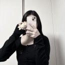 애즈온 SICILY BUTTON CARDIGAN BLACK 시실리 가디건 착샷 후기