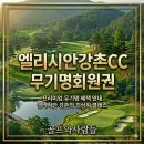 엘리시안 강촌 골프연습장 | 법인 회원권을 고민하신다면 엘리시안강촌cc 무기명회원권 보고가세요!