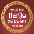 오늘의 운세 --- 2025년 11월 9일(음력 9월 20일) 壬午 일요일 이미지