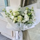 오월의정원 | 두호동예쁜꽃집 오월의 정원에서 받은 흰꽃다발 후기🤍🌼