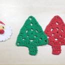 코바늘 크리스마스 소품 만들기 이미지