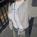 2025 여름 실버백 추천! 멜로토리 하트락 미니백 실버 남돈내산 후기