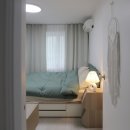 코렌바이오 | 13평 투룸 인테리어 💚 식물 없이 초록 신혼집 꾸미기 ② 침실&amp;드레스룸 / 거실&amp;작업실(홈오피스)