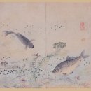 어해도(魚蟹圖) - 옥산 장한종 / 임전 조정규