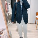 20220329 ootd 얼바닉30 요트 스트라이프 니트 후기 (시엔느 제네브백, 발렌시아가 첼시부츠)