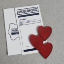 무부우즈 | 무부우즈 귀여운 하트지갑 MUBUWOOZ heart x3 wallet