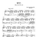 Piano - Johann Burgmuller / 발라드 악보 이미지