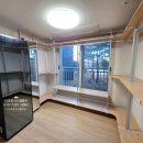 상무양우내안애경로당 | 광주시스템행거 서구 마륵동 상무양우내안애 붙박이장 있는 방에 ㄷ자형 드레스룸