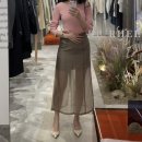 (주)이아스피스 명동센터 | 🛍️ 명동 리이(RE RHEE) 매장 2025SS 신상 시스루 스커트 착용해봄 여기가 페미닌룩 맛집