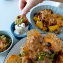 칠리 콘 카르네&amp;나쵸&amp;아보카도토마토 살사~♡ 이미지