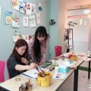 수채화로 그리는 세상 이미지