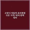 동신자동차정비 - 13100 | 고양시 자동차 유리복원 5곳! 가격/위치 완벽 정리