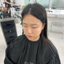 새나헤어 | 넓은이마 여백 커버 청순 동안 시스루뱅 앞머리 / 압구정 미용실 멈헤어 새나 실장