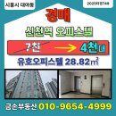 대야동유호오피스텔 | 2025타경749 안산지원경매｜롯데마트 시흥점 앞 유호오피스텔 입찰 포인트