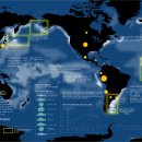 지도: 전 세계 해양 낚시 및 양식업 이미지